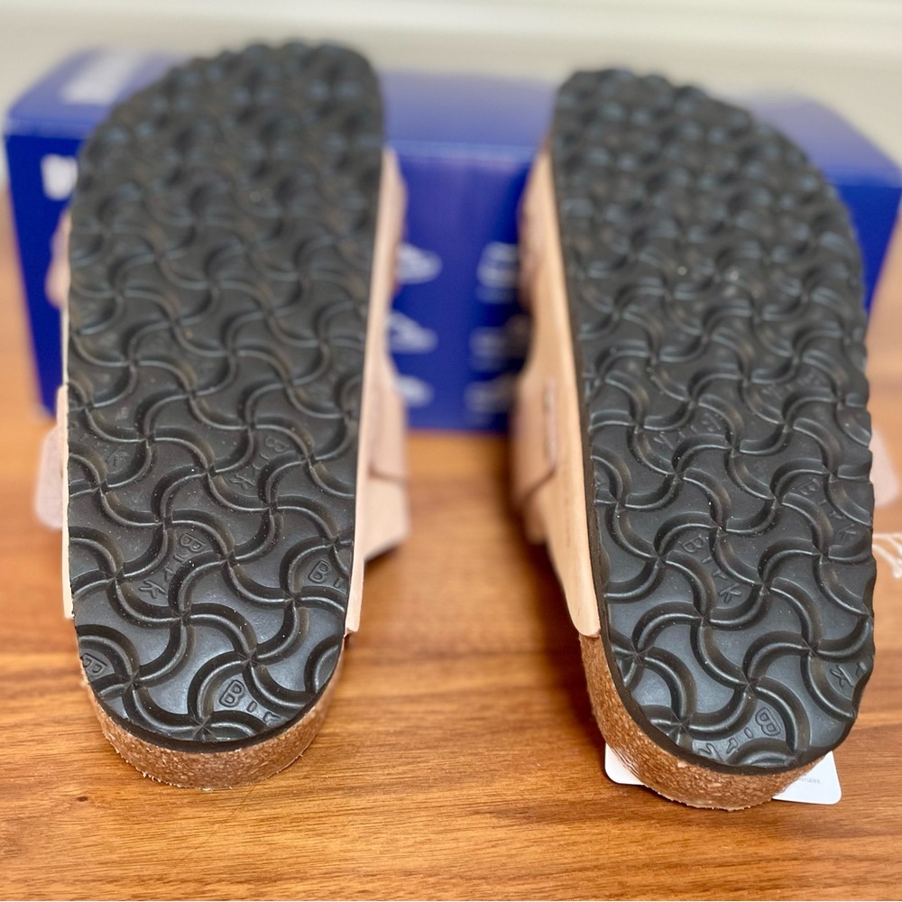 Birkenstock Double Strap Sandals Comfortable Slip-On Design - Picture 8 of 8